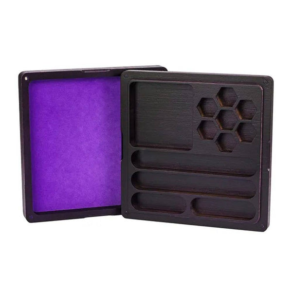 Dreaded Keeper Wood Dice Storage Vault & Tray