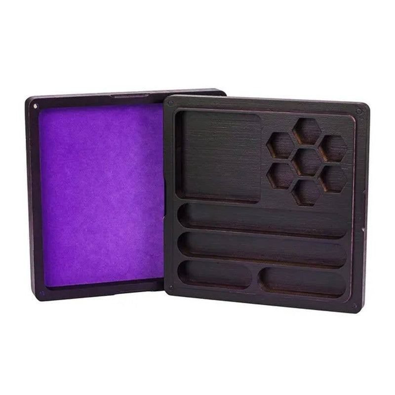 Dreaded Keeper Wood Dice Storage Vault & Tray