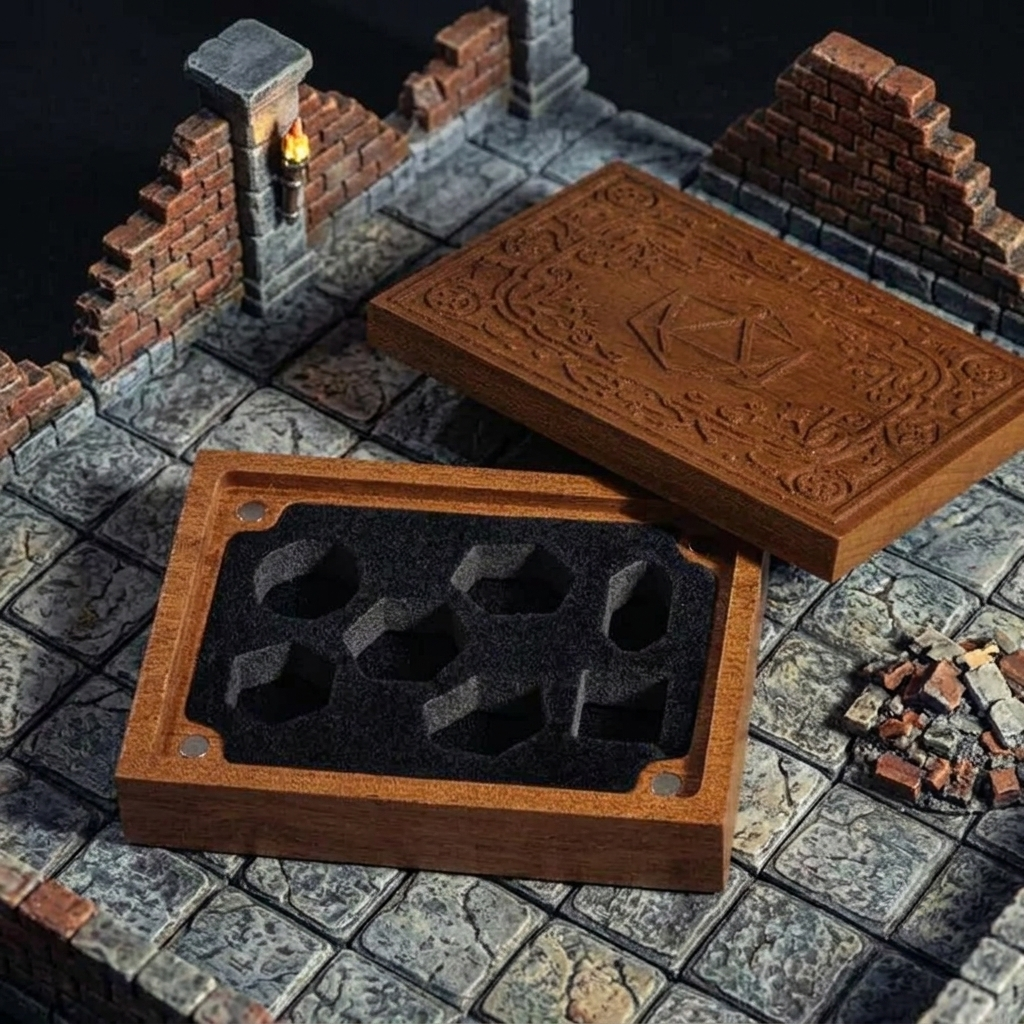 Critical Core Wood Dice Box