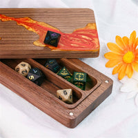 Lavaflow Wood Dice Box