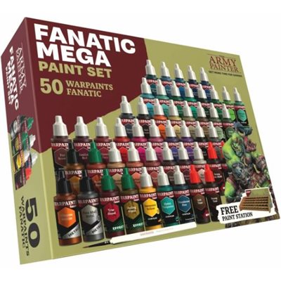 The Army Painter: Warpaints Fanatic: Mega Paint Set