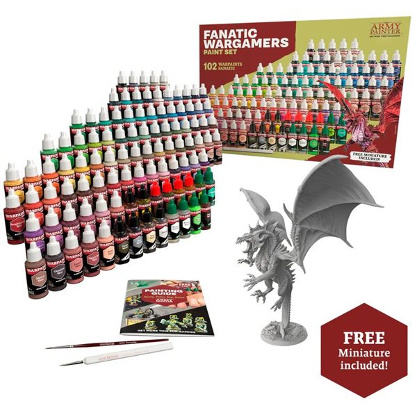 The Army Painter: Warpaints Fanatic: Wargamers Paint Set