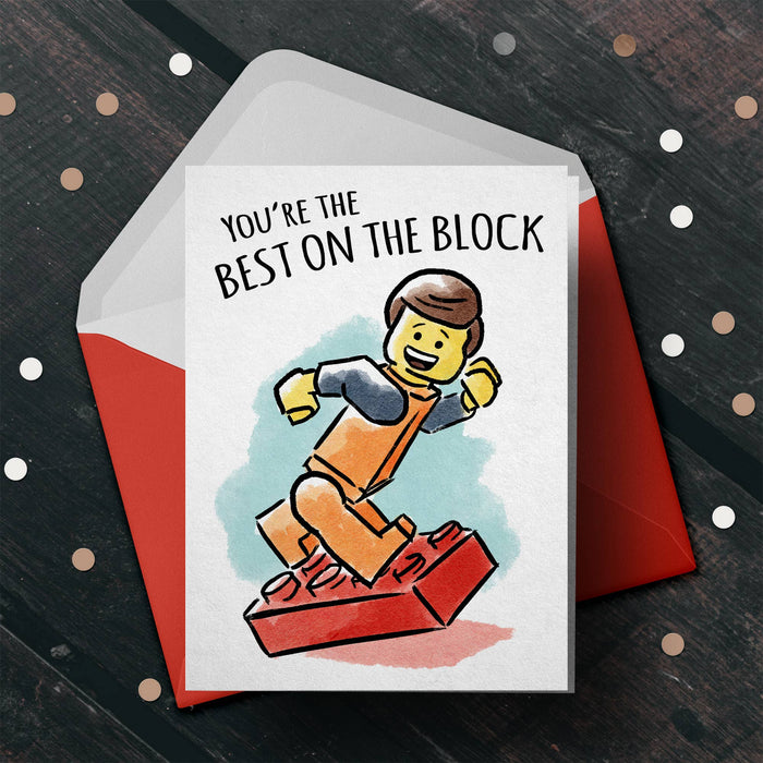 "Best on the Block" Greeting Card
