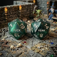 Fuck/Yeah D20 Resin Dice Set