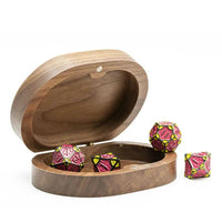 Dragoncarved Wood Dice Box