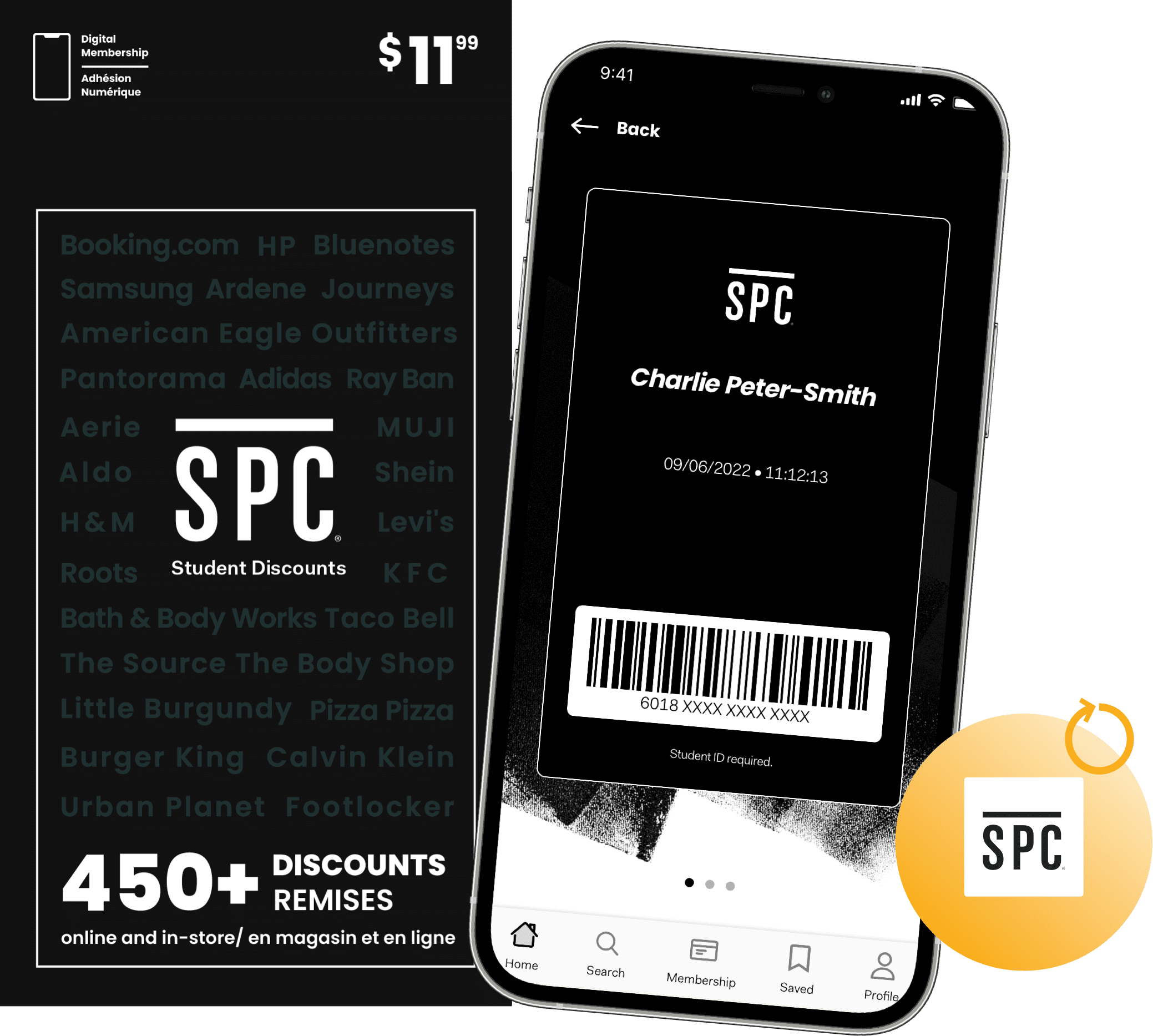 Student Price Card